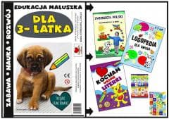 Edukacja maluszka - Zestaw książek dla 3 latka - Praca zbiorowa