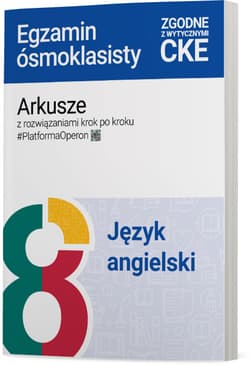 Egzamin ósmoklasisty 2025 Język angielski arkusze - Anna Tracz