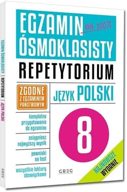 Egzamin ósmoklasisty - język polski Repetytorium - Opracowanie Zbiorowe