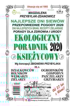 Ekologiczny Poradnik Księżycowy 2020 - Magdalena Przybylak-Zdanowicz