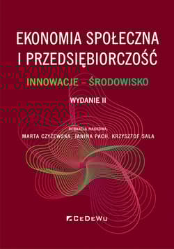Ekonomia społeczna i przedsiębiorczość Innowacje - środowisko