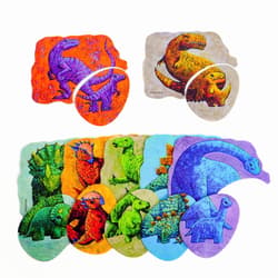 Galeria - zdjęcie nr. 2 - Ekopuzzle dwuelementowe Dinozaury i ich dzieci