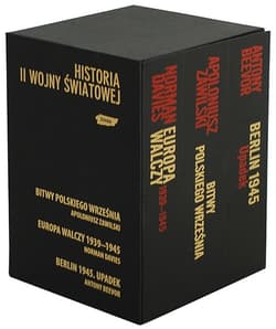 Ekskluzywny pakiet trzech bestsellerów historycznych - Antony Beevor, Norman Davies, Apoloniusz  Zawilski, Apoloniusz ...