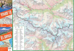Galeria - zdjęcie nr. 3 - Elbrus trekking map 1:50 000 laminat 2018