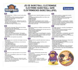 Galeria - zdjęcie nr. 3 - Elektroniczna gra w koszykówkę Lexibook JG910