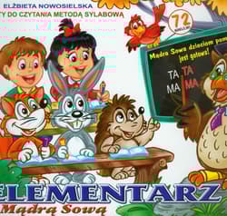 Elementarz z Mądrą Sową Teksty do czytania metoda sylabową.
