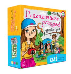 Emi i Tajny Klub Superdziewczyn Poszukiwacze przygód Książka i gra - Agnieszka Mielech