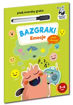 Emocje. Kapitan Nauka. Bazgraki wyd. 3 - Sobkowiak Monika