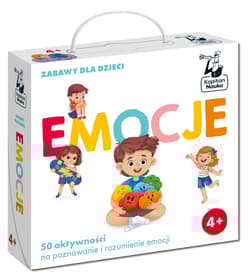 Emocje. Zabawy dla dzieci. Kapitan Nauka - Filipiak Martyna