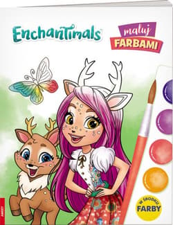Enchantimals Maluj farbami - Opracowanie Zbiorowe