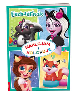 Enchantimals Naklejam i koloruję - Opracowanie Zbiorowe