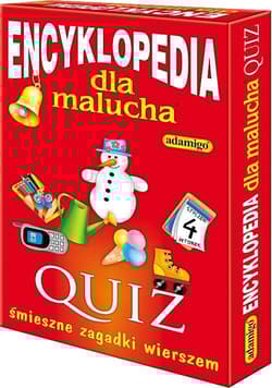 Encyklopedia dla malucha Quiz śmieszne zagadki wierszem