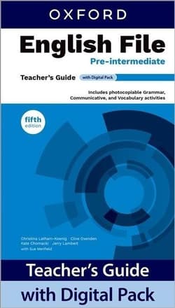 English File 5E Pre-intermediate TG + online - Latham-Koenig Christina, Oxenden Clive, Kate Chom