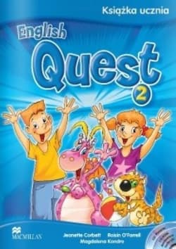English Quest 2 Książka ucznia + 2CD szkoła podstawowa - Corbett Jeanette, O'Farrell Roisin, Kondro Magdalena