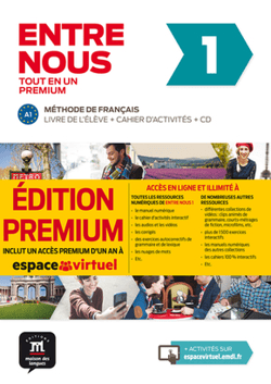 Entre nous 1 Podręcznik z ćwiczeniami PREMIUM - Opracowanie Zbiorowe