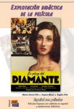 Espanol con pelicuas Plaza del diamante książka B1 - Praca zbiorowa