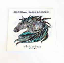 Ethnic animals. Kolorowanka dla dorosłych - Praca zbiorowa