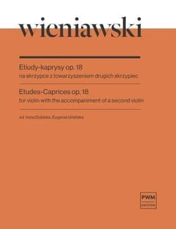 Etiudy-kaprysy op. 18 - Wieniawski Henryk