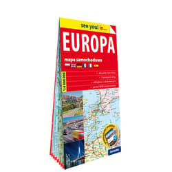 Europa mapa samochodowa 1:4 000 000 papier 2024 - Opracowanie Zbiorowe