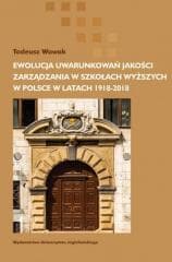 Ewolucja uwarunkowań jakości zarządzania - Wawak Tadeusz