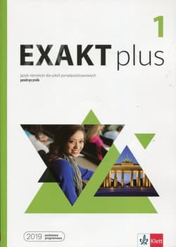 Exakt plus 1 Język niemiecki Podręcznik z płytą CD Szkoła ponadpodstawowa