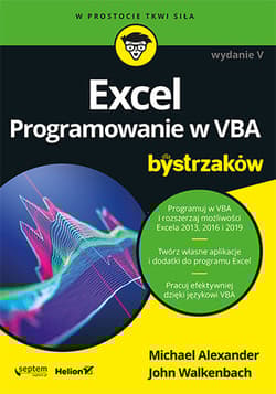 Excel. Programowanie w VBA dla bystrzaków wyd. 5 - Michael Alexander