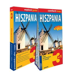 Explore!guide Hiszpania 3w1: przewodnik + atlas - Praca zbiorowa