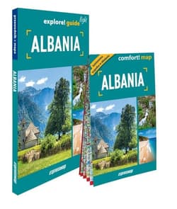 Explore! guide light Albania przewodnik + mapa - Praca zbiorowa