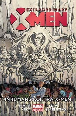 Extraordinary X-Men Inhumans kontra X-Men