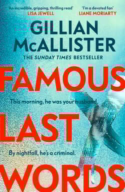 Famous last words wer. angielska - Gillian McAllister