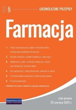 Farmacja - ujednolicone przepisy - Praca zbiorowa