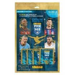 FIFA 365 2023 Zestaw startowy Album na naklejki + 4 saszetki