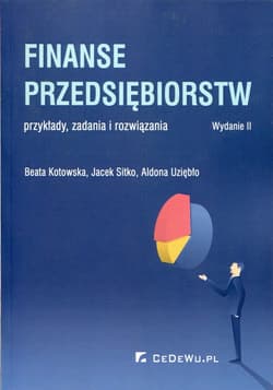 Finanse przedsiębiorstw przykłady zadania i rozwiązania - Kotowska Beata, Sitko Jacek, Uziębło Aldona
