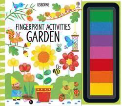 Fingerprint Activities Garden wer. angielska - Fiona Watt, Candice Whatmore