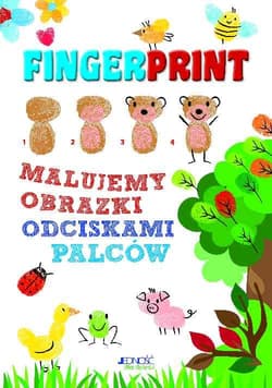 Fingerprint. Malujemy obrazki odciskami palców. Zestaw do malowania - Anastasia Zanoncelli