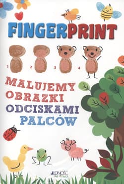 Fingerprint. Malujemy obrazki odciskami palców. Zestaw do malowania - Anastasia Zanoncelli
