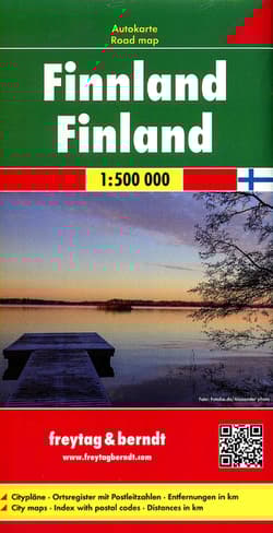 Finlandia mapa 1:500 000 - Opracowanie Zbiorowe