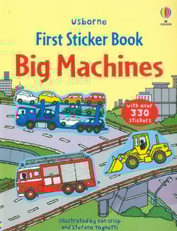 First Sticker Book. Big Machines wer. angielska - Sam Taplin