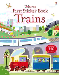 First Sticker Book Trains wer. angielska - Sam Taplin, Annalisa Sanmartino, Giulia Torelli