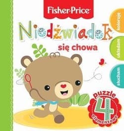Fisher Price Puzzle Niedźwiadek się chowa - Anna Wiśniewska