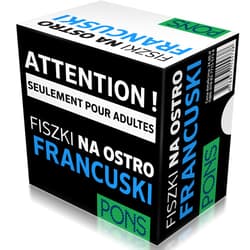 Fiszki 333 słowa Francuski na ostro PONS - Opracowanie Zbiorowe