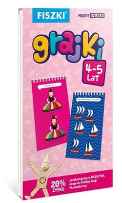 Fiszki grajki 4 - 5 lat - Kinga Perczyńska