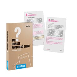 Fiszki Jak dobrze popełniać błędy - Rafał Żak