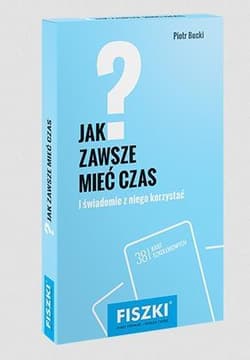 Fiszki Jak zawsze mieć czas - Bucki Piotr
