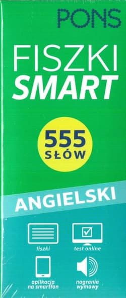Fiszki SMART 555 Angielski W.2 PONS - Opracowanie Zbiorowe