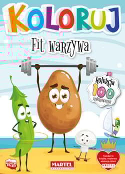 Fit warzywa. Koloruj - Opracowanie Zbiorowe