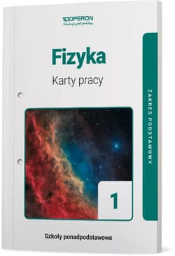 Fizyka 1 Karty pracy Zakres podstawowy Szkoła ponadpodstawowa - Anna Dobosz