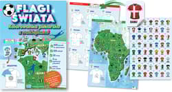 Galeria - zdjęcie nr. 5 - Flagi świata Kolorowanka piłkarska z naklejkami