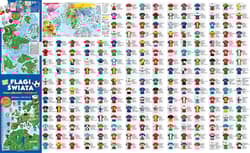 Galeria - zdjęcie nr. 2 - Flagi świata Mapa piłkarska z naklejkami