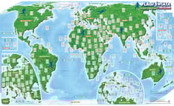 Galeria - zdjęcie nr. 3 - Flagi świata Mapa piłkarska z naklejkami